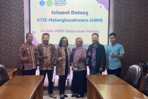 Silaturahmi dan sharing dari STIE Malang Kucecwara (ABM) Malang dengan Direktorat Sumber Daya (DSD) Unikama